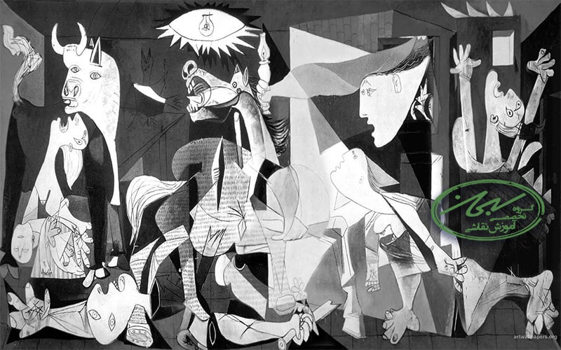 نقاشی گرنیکا اثر پاپلو پیکاسو