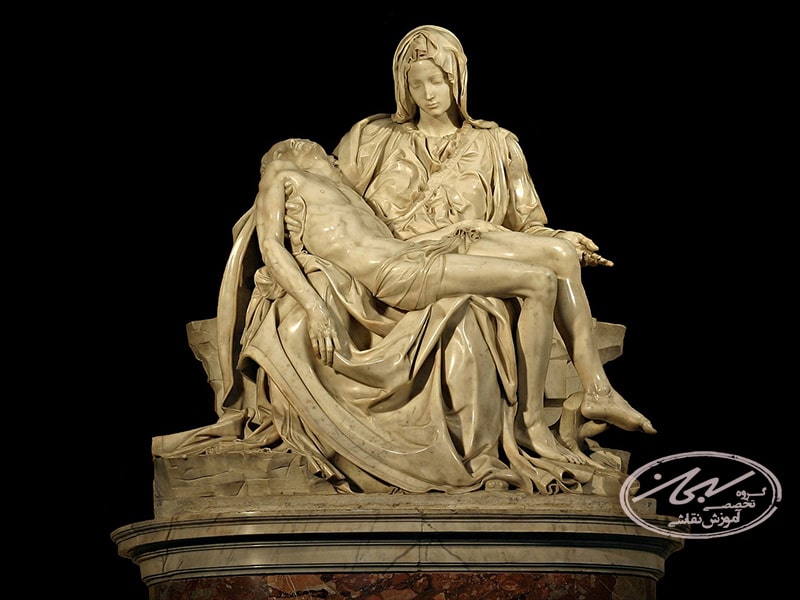مجسمه مریم مقدس و مسیح اثر میکل آنژ