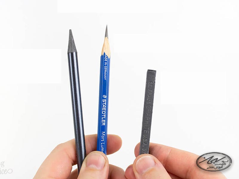 مداد نقاشی سیاه قلم